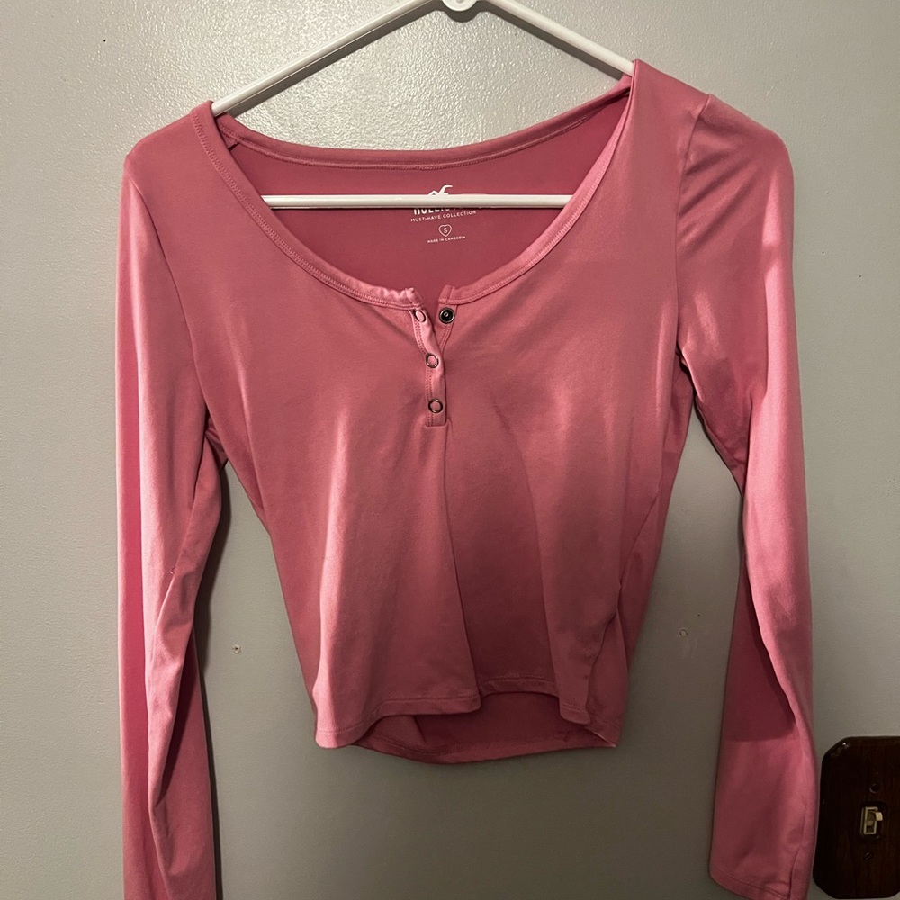 Hollister Henley Long Sleeve